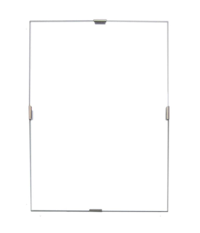 FAR S.P.A. Cornice Newman In Legno Di Pino - Colore Arancione, Formato 18x24 Cm