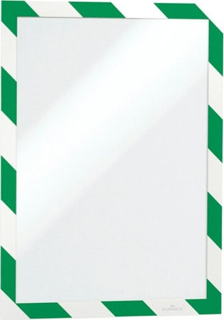 Cornice adesiva Duraframe Security A4 - pannello magnetico - 21 x 29.7 cm - verde-bianco - Durable [multipack] 2 pezzi Fai da te/Sicurezza e protezione/Attrezzature per sicurezza sul lavoro/Segnaletica antinfortunistica Eurocartuccia - Pavullo, Commerciovirtuoso.it