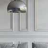 Cornice-Bugna-Preassemblata-per-Boiserie-in-polimeri-linea-GOLD-(filo-oro)-bianco-Avorio-9010-varie-dimensioni