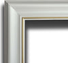 Cornice-Bugna-Preassemblata-per-Boiserie-in-polimeri-linea-GOLD-(filo-oro)-bianco-Avorio-9010-varie-dimensioni