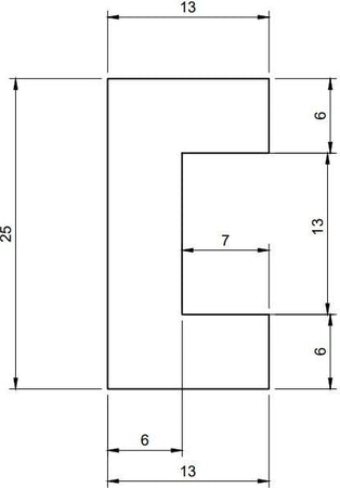 Cornice decorativa battiscopa in duropolimero 2000x25x13mm Fai da te/Prodotti per la costruzione/Materiali da costruzione/Pavimenti/Materiali per pavimenti/Battiscopa Led Mall Home - Napoli, Commerciovirtuoso.it