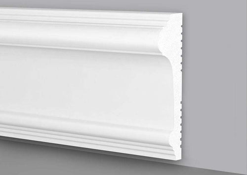 Cornice decorativa per pareti in duropolimero 2000x100x26mm Fai da te/Prodotti per la costruzione/Materiali da costruzione/Pavimenti/Materiali per pavimenti/Battiscopa Led Mall Home - Napoli, Commerciovirtuoso.it