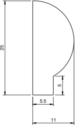 Cornice decorativa per pareti in duropolimero 2000x25x11mm Fai da te/Prodotti per la costruzione/Materiali da costruzione/Pavimenti/Materiali per pavimenti/Battiscopa Led Mall Home - Napoli, Commerciovirtuoso.it