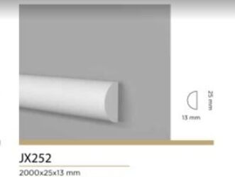 Cornice decorativa per pareti in duropolimero 2000x25x13mm Fai da te/Prodotti per la costruzione/Materiali da costruzione/Pavimenti/Materiali per pavimenti/Battiscopa Led Mall Home - Napoli, Commerciovirtuoso.it
