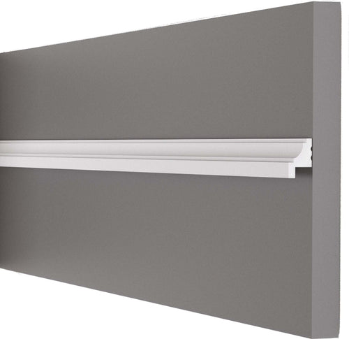 Cornice decorativa per pareti in duropolimero 2000x28x18x12mm Fai da te/Prodotti per la costruzione/Materiali da costruzione/Pavimenti/Materiali per pavimenti/Battiscopa Led Mall Home - Napoli, Commerciovirtuoso.it