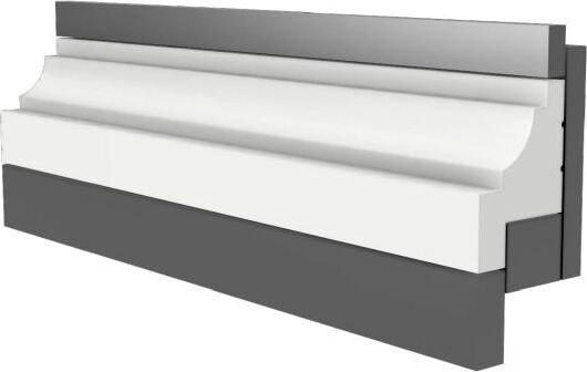Cornice decorativa per pareti in duropolimero 2000x28x18x12mm Fai da te/Prodotti per la costruzione/Materiali da costruzione/Pavimenti/Materiali per pavimenti/Battiscopa Led Mall Home - Napoli, Commerciovirtuoso.it