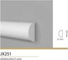 Cornice decorativa per pareti in duropolimero 2000x33x17mm Fai da te/Prodotti per la costruzione/Materiali da costruzione/Pavimenti/Materiali per pavimenti/Battiscopa Led Mall Home - Napoli, Commerciovirtuoso.it