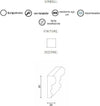 Cornice decorativa per pareti in duropolimero 2000x50x20mm Fai da te/Prodotti per la costruzione/Materiali da costruzione/Pavimenti/Materiali per pavimenti/Battiscopa Led Mall Home - Napoli, Commerciovirtuoso.it