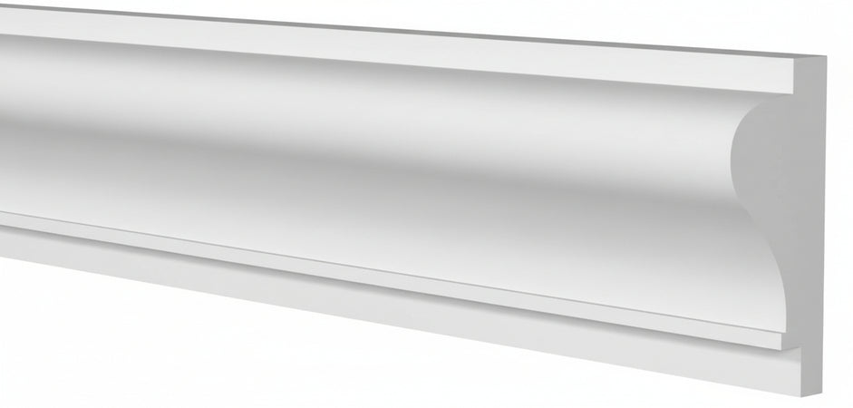 Cornice decorativa per pareti in duropolimero 2000x66x11mm Fai da te/Prodotti per la costruzione/Materiali da costruzione/Pavimenti/Materiali per pavimenti/Battiscopa Led Mall Home - Napoli, Commerciovirtuoso.it