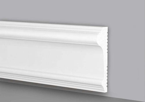 Cornice decorativa per pareti in duropolimero 2000x80x21mm Fai da te/Prodotti per la costruzione/Materiali da costruzione/Pavimenti/Materiali per pavimenti/Battiscopa Led Mall Home - Napoli, Commerciovirtuoso.it