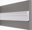 Cornice decorativa per pareti in duropolimero 2000x83x19mm Fai da te/Prodotti per la costruzione/Materiali da costruzione/Pavimenti/Materiali per pavimenti/Battiscopa Led Mall Home - Napoli, Commerciovirtuoso.it