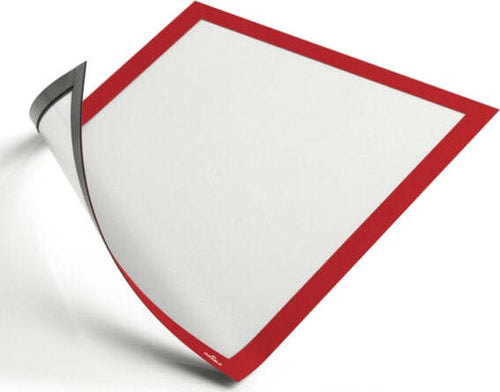 Cornice Duraframe Magnetic - A4 - 21 x 29 7 cm - rosso - Durable [multipack] 5 pezzi Fai da te/Sicurezza e protezione/Attrezzature per sicurezza sul lavoro/Segnaletica antinfortunistica Eurocartuccia - Pavullo, Commerciovirtuoso.it