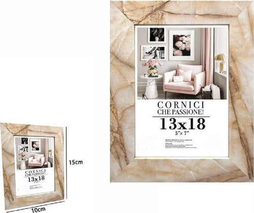 Cornice Foto Portafoto Quadri Tele Poster 13 X 18 Cm Modello Effetto Marmo 71659 Casa, arredamento e bricolage > Accessori Casa > Cornici e Portafoto Trade Shop italia - Napoli, Commerciovirtuoso.it