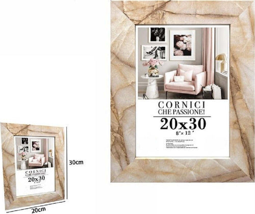 Cornice Foto Portafoto Quadri Tele Poster 20 X 30 Cm Modello Effetto Marmo 71663 Casa, arredamento e bricolage > Accessori Casa > Cornici e Portafoto Trade Shop italia - Napoli, Commerciovirtuoso.it