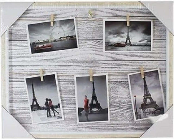 Cornice Fotografie Foto Portafoto Quadro Con Mollette Corda 40 X 50 Cm Legno Casa, arredamento e bricolage > Accessori Casa > Cornici e Portafoto Trade Shop italia - Napoli, Commerciovirtuoso.it