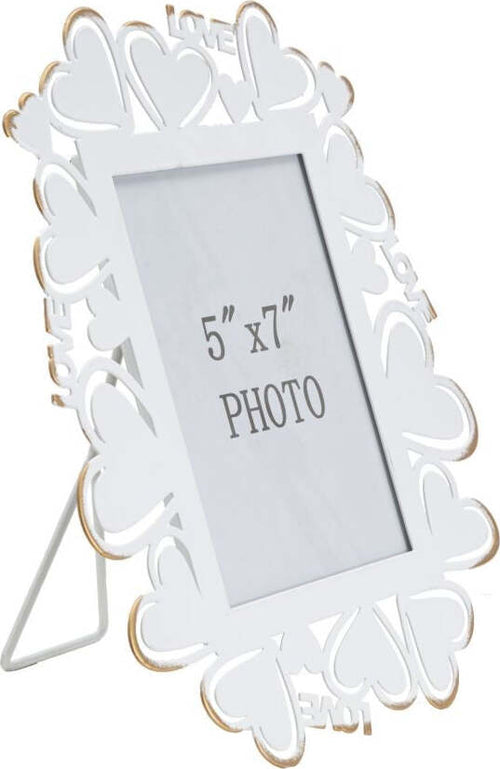 Cornice Heart Cm 25X14,5X27,7 Min 2 (Misura Interna Cm 12,5X17,5) Casa e cucina/Decorazioni per interni/Album fotografici cornici e accessori/Cornici foto/Cornici da parete e da tavolo Led Mall Home - Napoli, Commerciovirtuoso.it