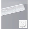 €1,43ml *** STOCK *** Pacco da 90ml di cornice decorativa in polistirene compatto XPS 50X50x2000 LD50G Eternal Parquet