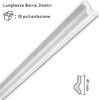 Cornice-in-polistirolo-mm40x2mt.-mod.V40-confezione-da-10-barre