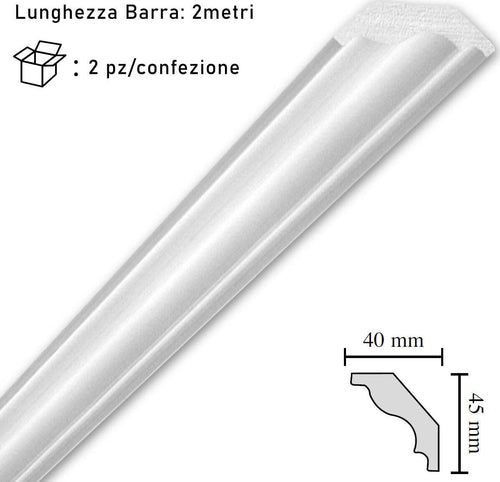 Cornice-in-polistirolo-mm40x45x2mt.-mod.S50