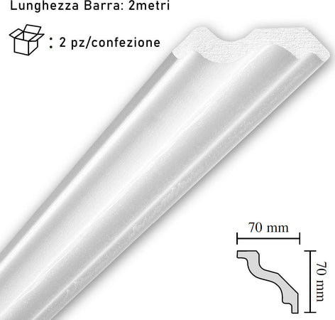 Cornice-in-polistirolo-mt.2-mod.S100-confezione-da-2-barre