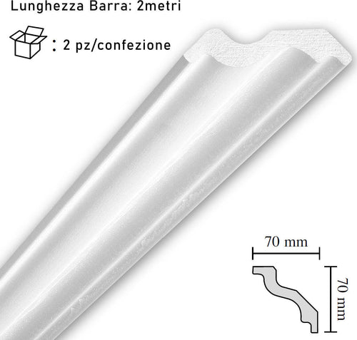 Cornice-in-polistirolo-mt.2-mod.S100-confezione-da-2-barre