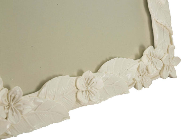 Cornice Leaf Cream Cm 26X2X30,7 (Misura Interna Cm 20X25) Casa e cucina/Decorazioni per interni/Album fotografici cornici e accessori/Cornici foto/Cornici da parete e da tavolo Led Mall Home - Napoli, Commerciovirtuoso.it