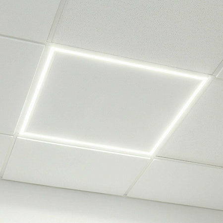 CORNICE Luminosa LED 48 Watt 4800lm per Pannello 60 x 60 cm Incasso soffitto Illuminazione/Illuminazione per interni/Lampadari lampade a sospensione e plafoniere/Plafoniere Zencoccostore - Formia, Commerciovirtuoso.it