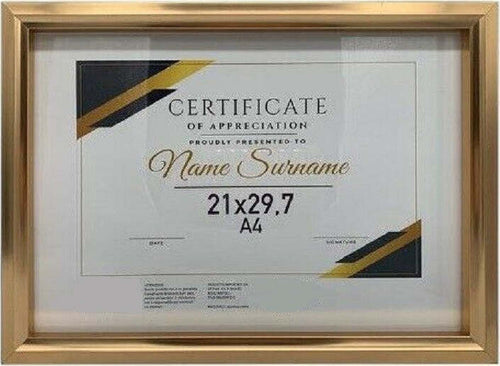 Cornice Per Foto Fotografie Certificati Quadri Tele Dimensioni A4 21x29.7cm 70784 Casa, arredamento e bricolage > Accessori Casa > Cornici e Portafoto Trade Shop italia - Napoli, Commerciovirtuoso.it