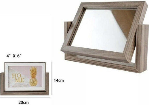 Cornice Per Foto Fotografie Con Specchio 10 X 15 Cm Doppia Girevole In Legno Casa, arredamento e bricolage > Accessori Casa > Cornici e Portafoto Trade Shop italia - Napoli, Commerciovirtuoso.it