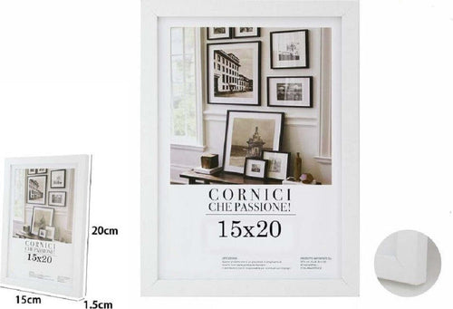 Cornice Per Foto Fotografie Quadri Tele Poster Portafoto 15 X 20 Cm Bianca 63147 Casa, arredamento e bricolage > Accessori Casa > Cornici e Portafoto Trade Shop italia - Napoli, Commerciovirtuoso.it