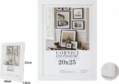 Cornice Per Foto Fotografie Quadri Tele Poster Portafoto 20 X 25 Cm Bianca 63148 Casa, arredamento e bricolage > Accessori Casa > Cornici e Portafoto Trade Shop italia - Napoli, Commerciovirtuoso.it
