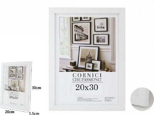 Cornice Per Foto Fotografie Quadri Tele Poster Portafoto 20 X 30 Cm Bianca 63149 Casa, arredamento e bricolage > Accessori Casa > Cornici e Portafoto Trade Shop italia - Napoli, Commerciovirtuoso.it