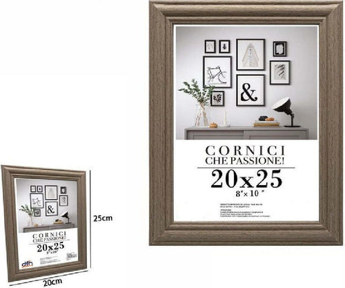 Cornice Per Foto Porta Fotografie Quadri Tele 20 X 25 Cm Modello Legno 71644 Casa, arredamento e bricolage > Accessori Casa > Cornici e Portafoto Trade Shop italia - Napoli, Commerciovirtuoso.it