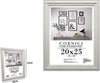 Cornice-Per-Fotografie-Quadri-Tele-Poster-Portafoto-20x25cm-Modello-Silver-71617