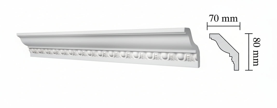 CORNICE-POLISTIROLO-mm70x80x2MT.-G4