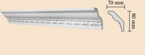 CORNICE-POLISTIROLO-mm70x80x2MT.-G4