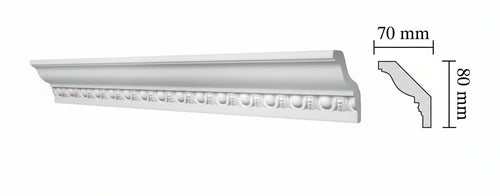 CORNICE-POLISTIROLO-mm70x80x2MT.-G4