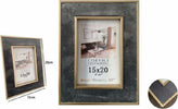 Cornice Portafoto Per Foto Poster Quadri Tele 15x20cm Grigia Con Bordi Oro 70307 Casa, arredamento e bricolage > Accessori Casa > Cornici e Portafoto Trade Shop italia - Napoli, Commerciovirtuoso.it