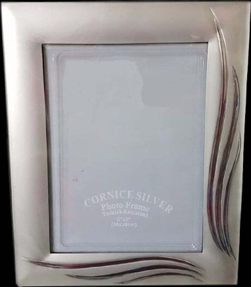 Cornice Portafoto Porta Foto Fotografia 15x20cm Silver Foglie Effetto Satinato Casa, arredamento e bricolage > Accessori Casa > Cornici e Portafoto Trade Shop italia - Napoli, Commerciovirtuoso.it