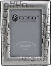 Cornice-Portafoto-Porta-Foto-Fotografia-20x25cm-Silver-Decoro-Effetto-Satinato