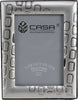 Cornice-Portafoto-Porta-Foto-Fotografia-20x25cm-Silver-Decoro-Effetto-Satinato