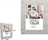Cornice-Portafoto-Quadri-Tele-Poster-13x18-Cm-Modello-Effetto-Marmo-Bianco-71650