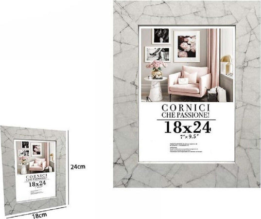 Cornice Portafoto Quadri Tele Poster 18x24 Cm Modello Effetto Marmo Bianco 71652 Casa, arredamento e bricolage > Accessori Casa > Cornici e Portafoto Trade Shop italia - Napoli, Commerciovirtuoso.it