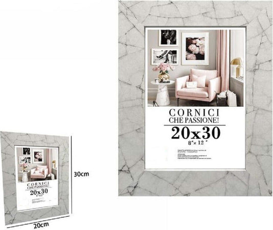 Cornice Portafoto Quadri Tele Poster 20x30 Cm Modello Effetto Marmo Bianco 71654 Casa, arredamento e bricolage > Accessori Casa > Cornici e Portafoto Trade Shop italia - Napoli, Commerciovirtuoso.it