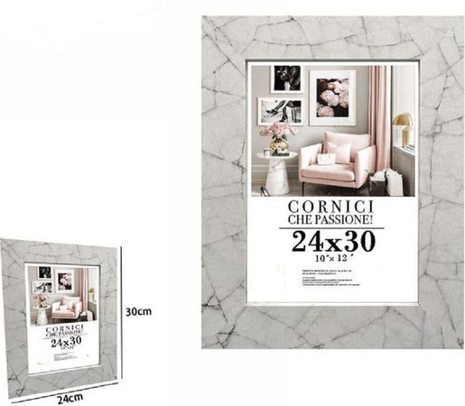 Cornice Portafoto Quadri Tele Poster 24x30 Cm Modello Effetto Marmo Bianco 71656 Casa, arredamento e bricolage > Accessori Casa > Cornici e Portafoto Trade Shop italia - Napoli, Commerciovirtuoso.it