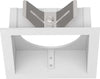 Cornice-Quadrata-Singola-A-Incasso-Contemporanea-Bento-Metallo-Bianco