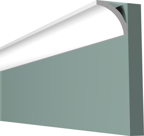 Cornice Soffitto per interni in duropolimero 2000x50x50mm Fai da te/Prodotti per la costruzione/Materiali da costruzione/Infissi/Modanature Led Mall Home - Napoli, Commerciovirtuoso.it