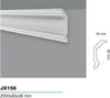 Cornice Soffitto per interni in duropolimero 2000x80x36mm Fai da te/Prodotti per la costruzione/Materiali da costruzione/Infissi/Modanature Led Mall Home - Napoli, Commerciovirtuoso.it