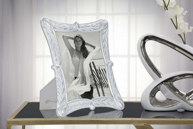 Cornice X Silver Cm 28,2X2X33n(Misura Interna Cm 20X25) Casa e cucina/Decorazioni per interni/Album fotografici cornici e accessori/Cornici foto/Cornici da parete e da tavolo Led Mall Home - Napoli, Commerciovirtuoso.it