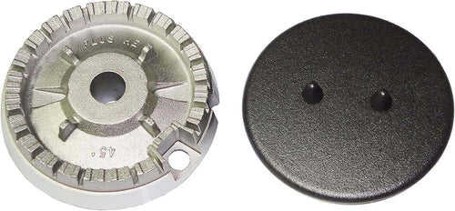 Corona bruciatore semirapido piano cottura Whirlpool 481010662441-481010669522